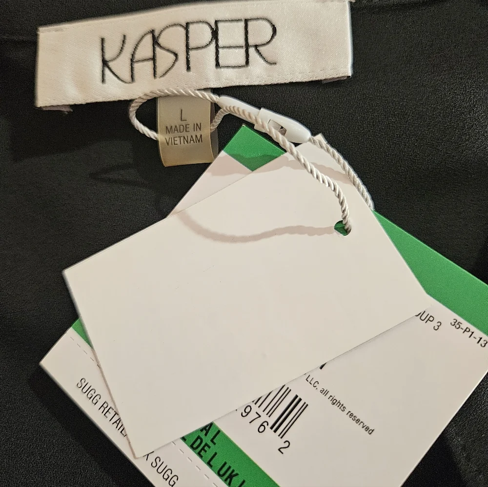 NWT ☆ Kasper Top/Blouse, Size Large, Brand NEW! - Picture 3 of 3